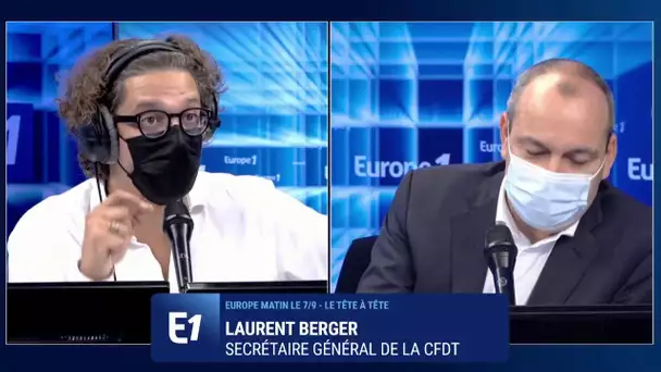 Laurent Berger : "Pour certains, le télétravail ne s'est pas bien passé, il faut l'encadrer"