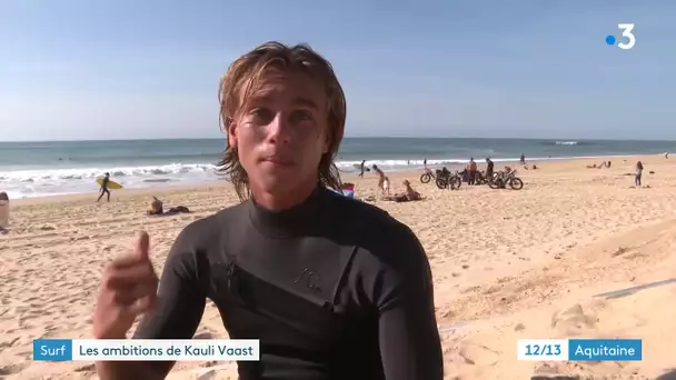 Rencontre avec le jeune prodige de surf, le Tahitien Kauli Vaast