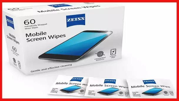 ZEISS Mobile screen wipes 60ct Box