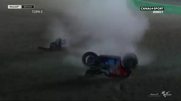 Quelle chute de Jack Miller !