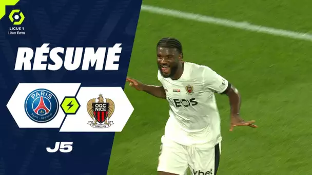 PARIS SAINT-GERMAIN - OGC NICE (2 - 3) - Résumé - (PSG - OGCN) / 2023-2024