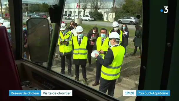 Lons: chantier réseau de chaleur