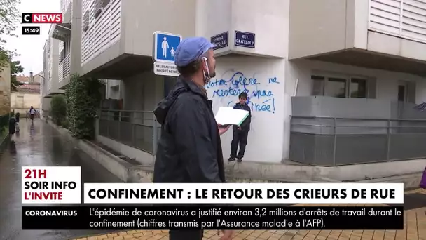 Les crieurs de rue font leur grand retour à Bordeaux grâce au confinement