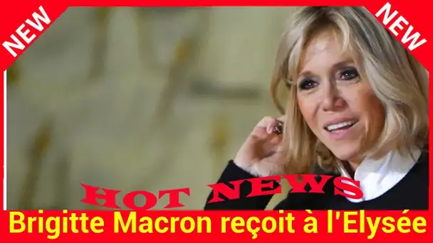 Brigitte Macron reçoit à l’Elysée et ne manque pas d’autodérision