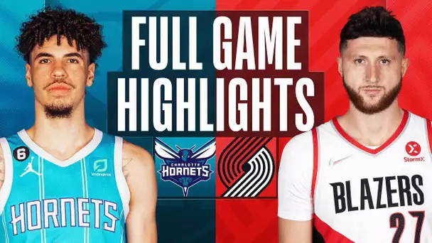 HORNETS at TRAIL BLAZERS | FULL GAME HIGHLIGHTS | December 26th, 2022