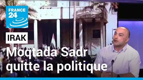 En Irak, "retrait définitif" du leader chiite Moqtada Sadr • FRANCE 24