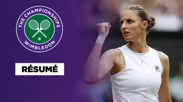 🎾 Wimbledon - Résumé : Pliskova élimine Sabalenka et rejoint Barty !