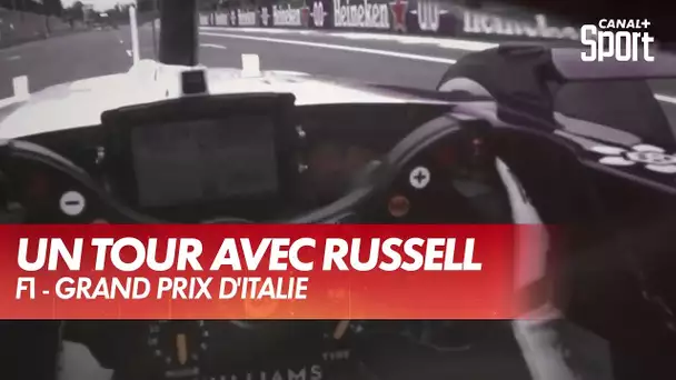 Un tour à Monza avec Russell