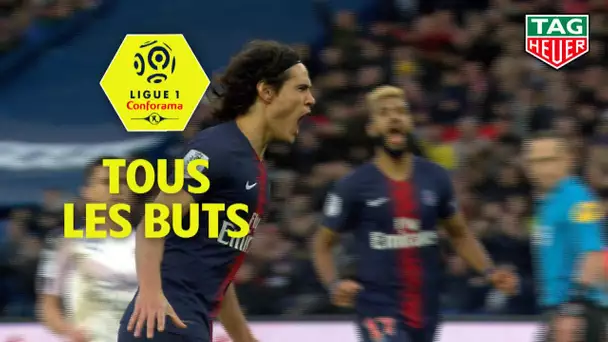 Tous les buts de la 24ème journée - Ligue 1 Conforama / 2018-19