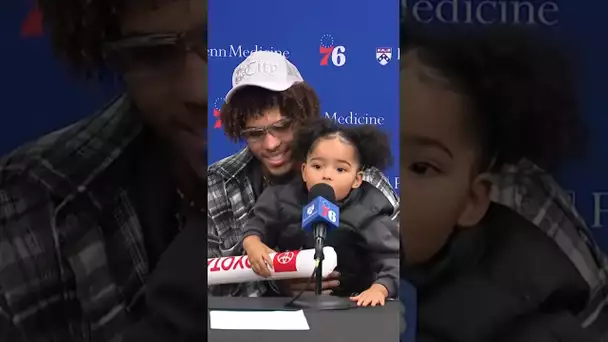 This moment between Kelly Oubre Jr. & his daughter 🥹❤️ | #Shorts