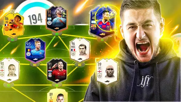 UNE DRAFT INCROYABLE !! (191) MESSI TOTY !!! - FUT 20