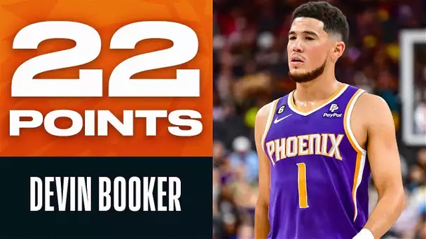 Devin Booker Drops 22 PTS In Suns W!