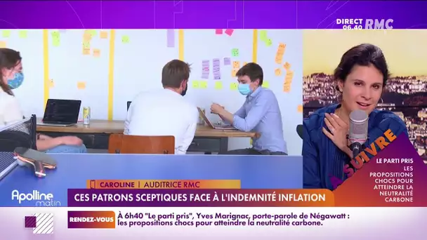 Caroline explique comment va se dérouler la mise en application de "l'indemnisation inflation"