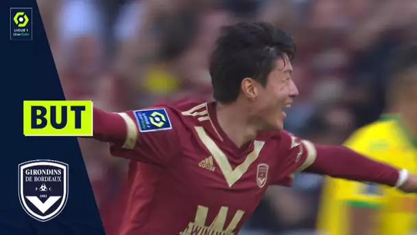 But Ui Jo HWANG (62' - GdB) FC GIRONDINS DE BORDEAUX - FC NANTES (1-1) 21/22