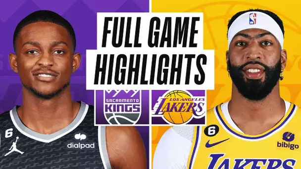 KINGS at LAKERS | NBA PRESEASON FULL GAME HIGHLIGHTS | October 3, 2022