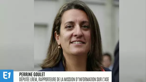 "Ce n'est pas du tout acceptable", estime Perrine Goulet, après le reportage choc sur l'ASE diffu…