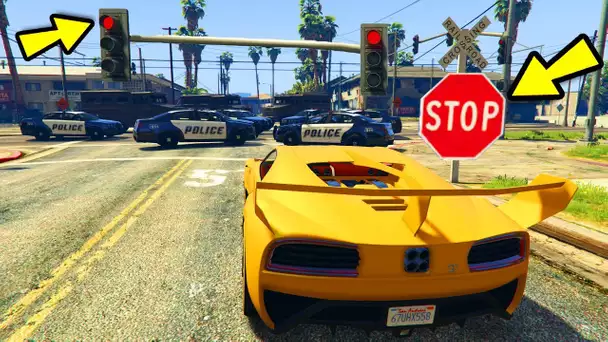 JOUER A GTA 5 SANS RESPECTER LA LOI ! (LA POLICE M’ARRÊTE)