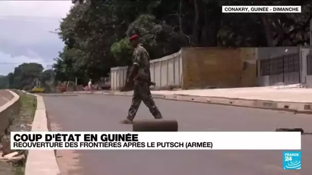 Guinée : du "calme" et de la prudence après le coup d'État • FRANCE 24