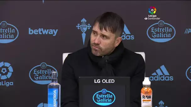 Rueda de prensa RC Celta vs Elche CF