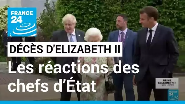 Les chefs d’État du monde entier rendent hommage à Elisabeth II • FRANCE 24