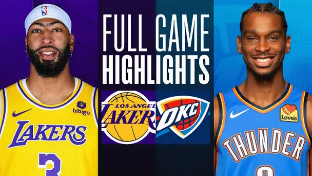 LAKERS at THUNDER | FULL GAME HIGHLIGHTS | November 30, 2023