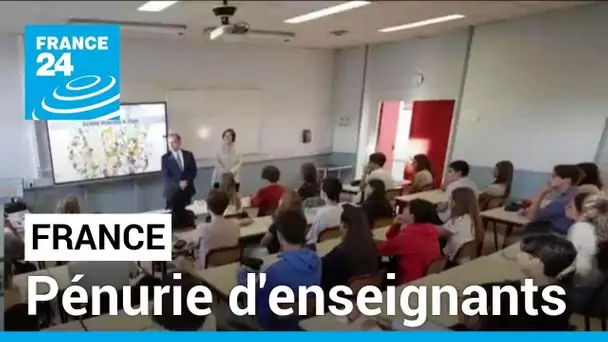 Pénurie d'enseignants en France : l'année scolaire démarre entre défis et défiance