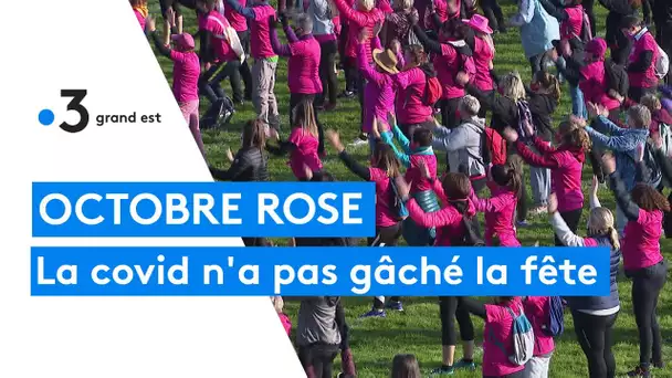 Malgré la covid, la course d'Octobre Rose s'est tenue à Tomblaine