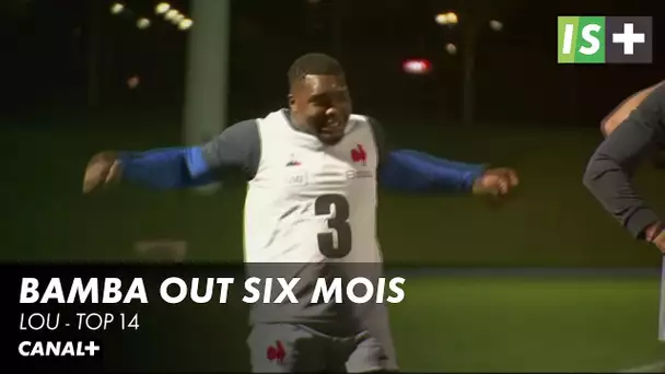 Demba Bamba absent six mois - Top 14