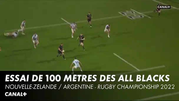 Le magnifique essai de près de 100 mètres des All Blacks - Rugby Championship 2022