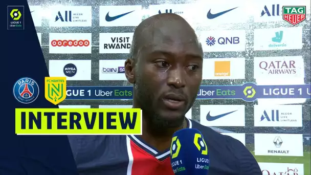 Interview de fin de match : PARIS SAINT-GERMAIN - FC NANTES (1-2)  / 2020/2021