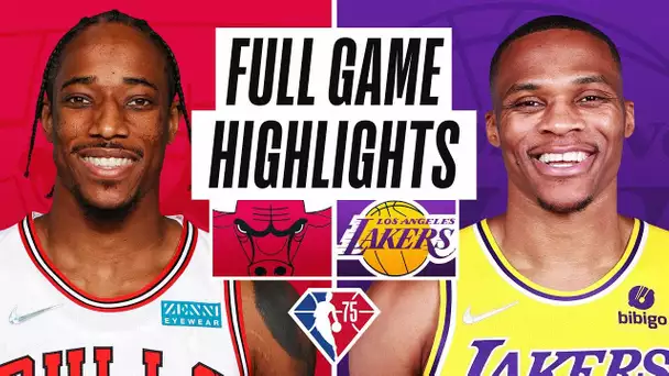 BULLS at LAKERS | FULL GAME HIGHLIGHTS | November 15, 2021