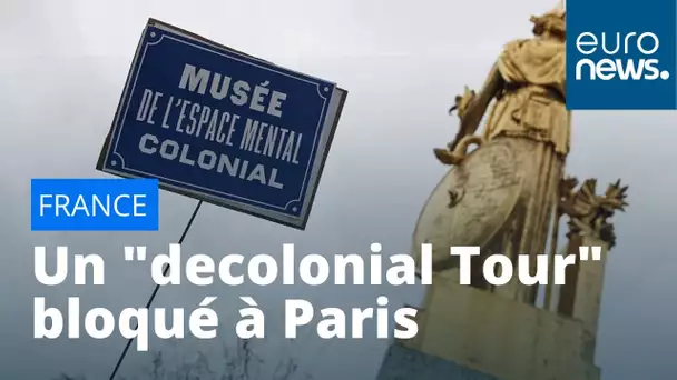 Un "decolonial Tour" bloqué à Paris dimanche