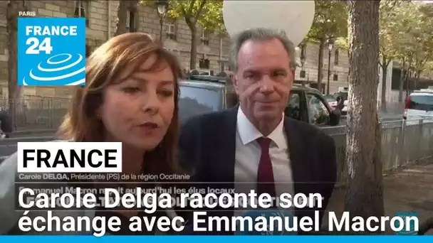 Quête d'un nouveau gouvernement : Carole Delga raconte son échange avec Emmanuel Macron