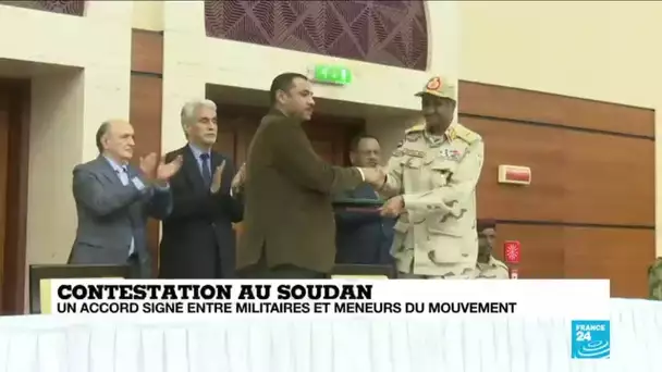 Soudan : signature d'un accord entre militaires et meneurs de la contestation