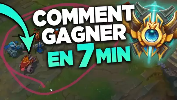 Tuto: COMMENT GAGNER en 7 Min en S7 sur LoL - Meilleure Elise Jungle