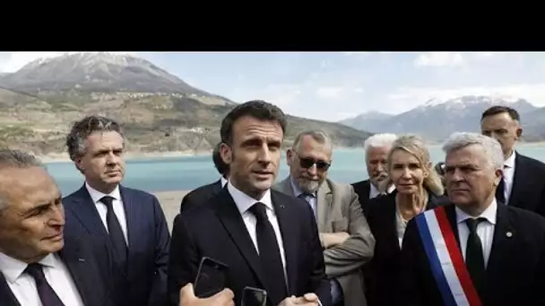 Face à la sécheresse qui s'annonce, Emmanuel Macron présente son "plan de sobriété sur l'eau"