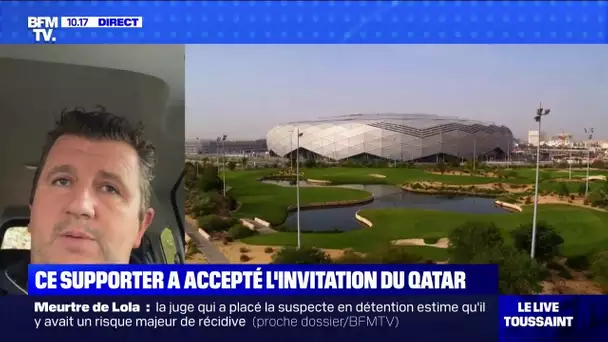 Mondial 2022: ce supporter belge explique pourquoi il accepté l'invitation tous frais payés du Qatar