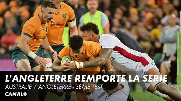 L'Angleterre remporte le match et la série contre l'Australie - 3ème Test