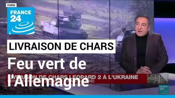 Feu vert de l'Allemagne à la livraison de chars Leopard à l'Ukraine • FRANCE 24