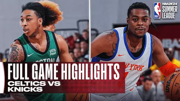 CELTICS vs KNICKS | NBA SUMMER LEAGUE | FULL GAME HIGHLIGHTS