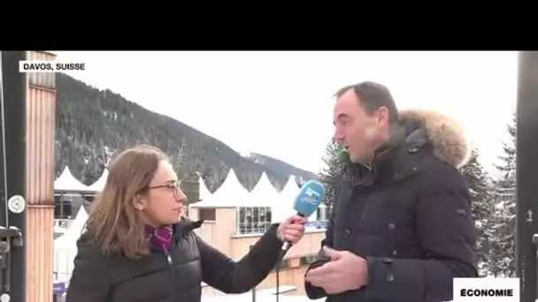 Davos 2023 : pour le président d'Adecco, les tensions sur le marché du travail "vont se maintenir"