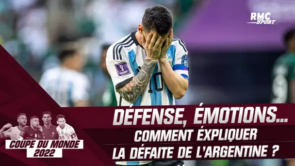 Argentine 1-2 A. Saoudite : Défense, émotion... comment expliquer la défaite ?