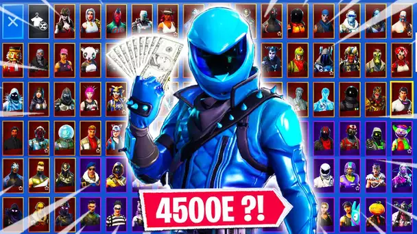 COMBIEN DE SKIN J&#039;AI ACHETE SUR FORTNITE ?!! (+ CONCOURS)