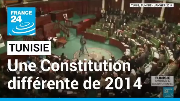 Tunisie : une Constitution radicalement différente de celle de 2014 • FRANCE 24