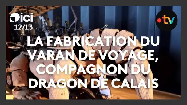 Découvrir la fabrication du varan de voyage, le futur compagnon du dragon de Calais