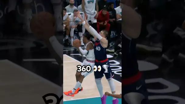 Ja Morant’s UNREAL 360 finish! 👀🌪️|#Shorts