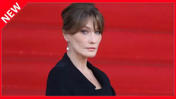 ✅  Carla Bruni « triste » et « mélancolique » : ses touchantes confidences