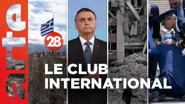 Otan et Ukraine, Semaine de 6 jours en Grèce, Iran… | Le Club International - 28 Minutes - ARTE