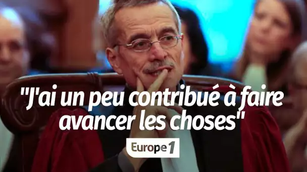 Renaud Van Ruymbeke : "J’ai un peu contribué à faire avancer les choses"