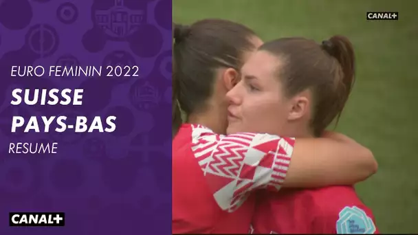 Suisse / Pays-Bas : le résumé - Euro Féminin 2022